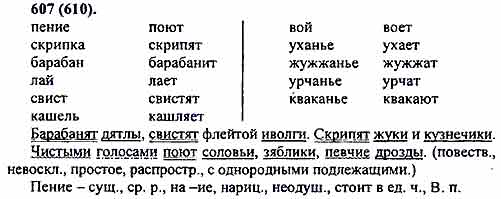 Выпишите однокоренные существительные и глаголы в два столбика. Устно ...