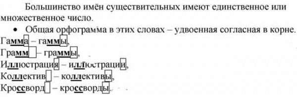 В форме каких двух чисел может выступать большинство имён ...